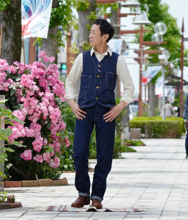 フリーホイーラーズ (FREEWHEELERS) CONDUCTOR VEST コットンベスト ...