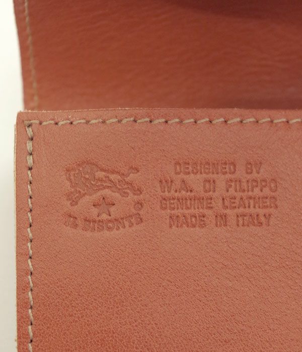 イルビゾンテ(IL BISONTE)レザーロングウォレット 長財布 5432404140 54324-0-4140