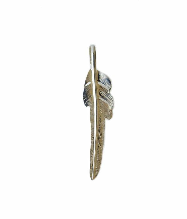 ラリースミス (LARRY SMITH) KAZEKIRI FEATHER PENDANT No.28, SMALL 