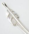 ラリースミス (LARRY SMITH) KAZEKIRI FEATHER PENDANT No.28, SMALL,LEFT RIGHT カゼキリフェザー Sサイズ 風斬りフェザー 風切りフェザー EFNL-0028