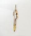 ラリースミス (LARRY SMITH) KAZEKIRI FEATHER PENDANT No. 5 (18K GOLD ACCENT) カゼキリフェザー 18金 ポイント 風斬りフェザー 風切りフェザー 2012-EFNL-0005