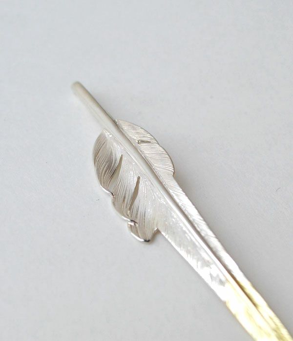 ラリースミス (LARRY SMITH) KAZEKIRI FEATHER PENDANT No. 5 (18K