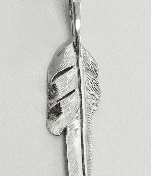 ラリースミス (LARRY SMITH) KAZEKIRI FEATHER PENDANT No.30,LARGE,LEFT RIGHT カゼキリフェザー Lサイズ風斬りフェザー 風切りフェザー EFNL-0030