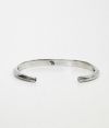 ラリースミス(LARRY SMITH) MEN'S THIN TRIANGLE BRACELET (LEAF) バングル シルバーアクセサリーBR-0091