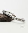 ラリースミス(LARRY SMITH) MEN'S THIN TRIANGLE BRACELET (LEAF) バングル シルバーアクセサリーBR-0091 シルバー