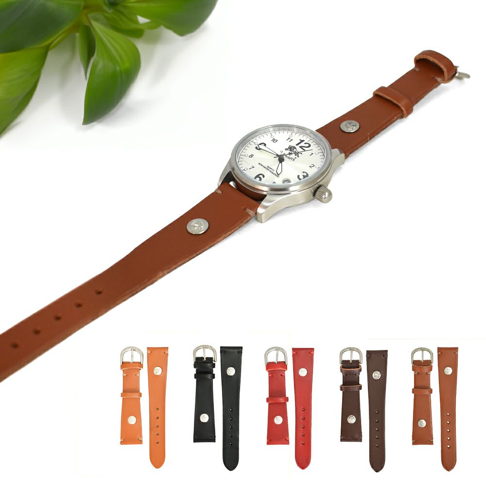 イルビゾンテ (IL BISONTE) 腕時計ベルト(細) リストウォッチ レザーベルト 5422310497 54223-1-0497