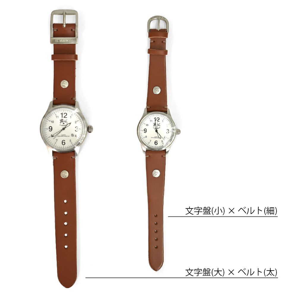 イルビゾンテ (IL BISONTE) 腕時計ベルト(細) リストウォッチ レザーベルト 5422310497 54223-1-0497