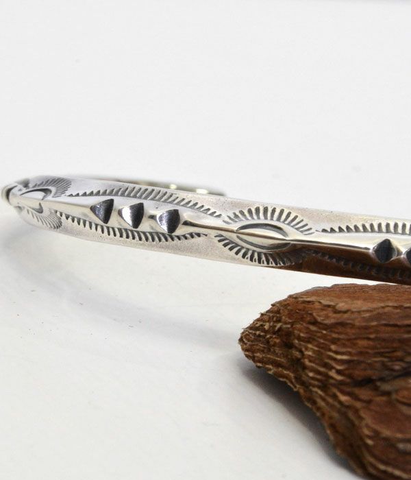 ラリースミス(LARRY SMITH) MEN'S THIN TRIANGLE BRACELET (3 POINT) バングル シルバーアクセサリー BR-0090