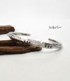 ラリースミス(LARRY SMITH) MEN'S THIN TRIANGLE BRACELET (3 POINT) バングル シルバーアクセサリー BR-0090 シルバー