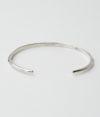 ラリースミス(LARRY SMITH) MEN'S EXTRA THIN TRIANGLE BRACELET -LEAF- バングル シルバーアクセサリーBR-0123