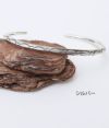 ラリースミス(LARRY SMITH) MEN'S EXTRA THIN TRIANGLE BRACELET -LEAF- バングル シルバーアクセサリーBR-0123 シルバー