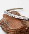 ラリースミス (LARRY SMITH) MEN'S EXTRA THIN TRIANGLE BRACELET -３POINT- バングル シルバーアクセサリー BR-0122