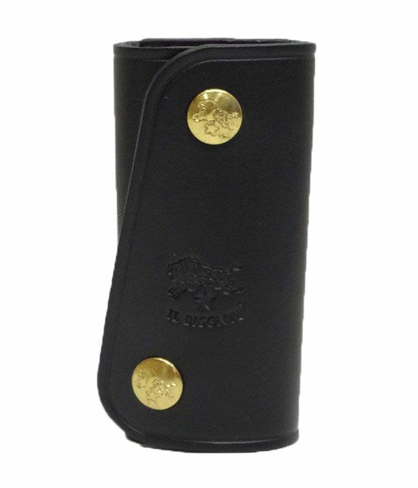イルビゾンテ (IL BISONTE) レザーキーケース 54023-0-0090 5402300090 35.ブラック