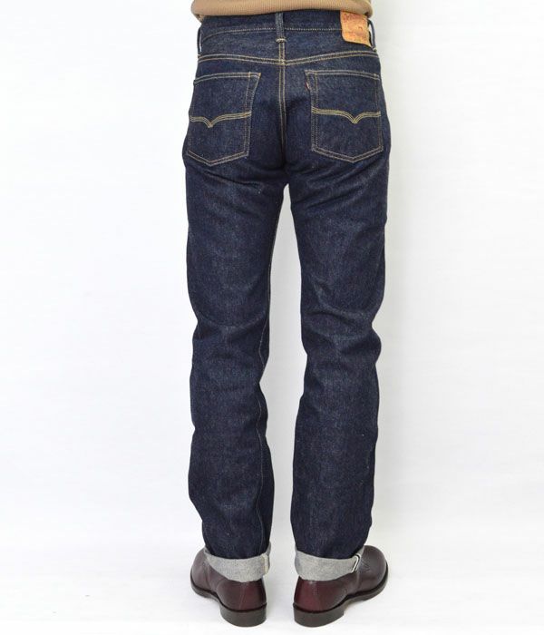 デラックスウエア(DELUXEWARE) オリジナル ジャストストレートジーンズ ジーパン デニムパンツDX076A