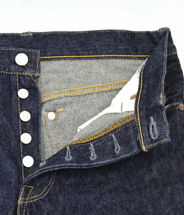 デラックスウエア(DELUXEWARE) オリジナル ジャストストレートジーンズ ジーパン デニムパンツDX076A