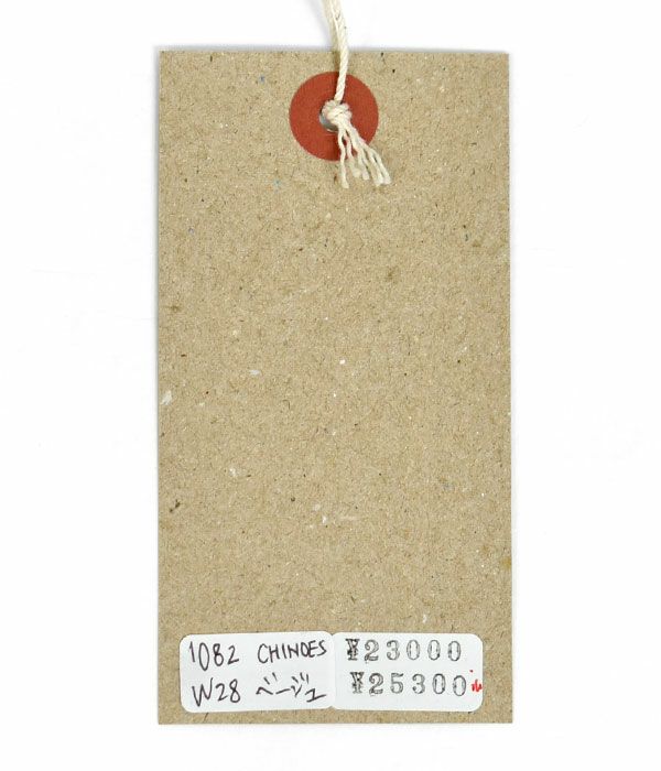 ウエアハウス (WAREHOUSE) Lot 1082 CHINOES チノーズ チノパンツ ベージュ グリーン 1082