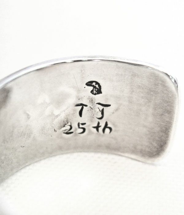 ラリースミス (LARRY SMITH) ラリースミス×トップジミー ウィーリングログバングル -ラブ- TJ25LOVE