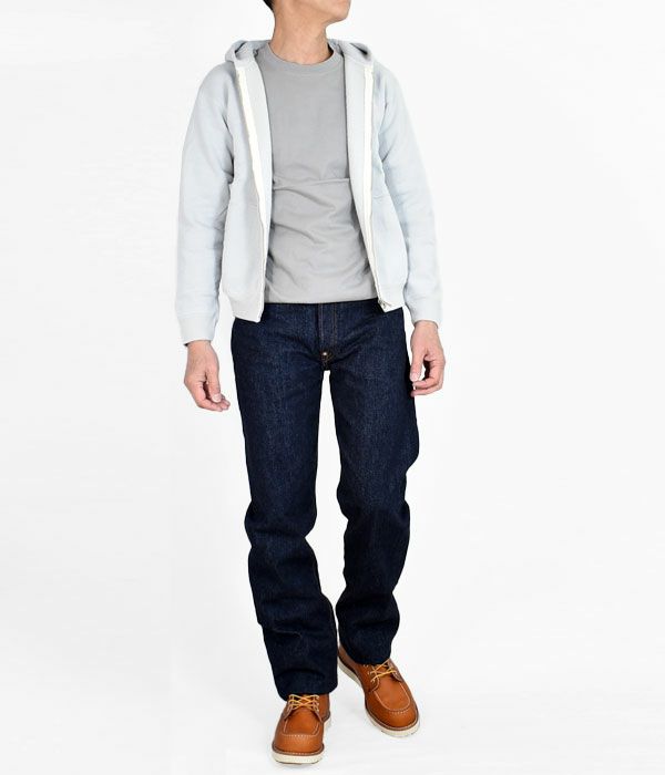 デラックスウエア (DELUXEWARE) フルジップパーカー プレーン SPZ-P