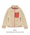 パタゴニア (PATAGONIA) K'S RETRO-X JACKET レトロXジャケット フリースジャケット 65625 DNSC (Dark Natural w/Sumac Red)