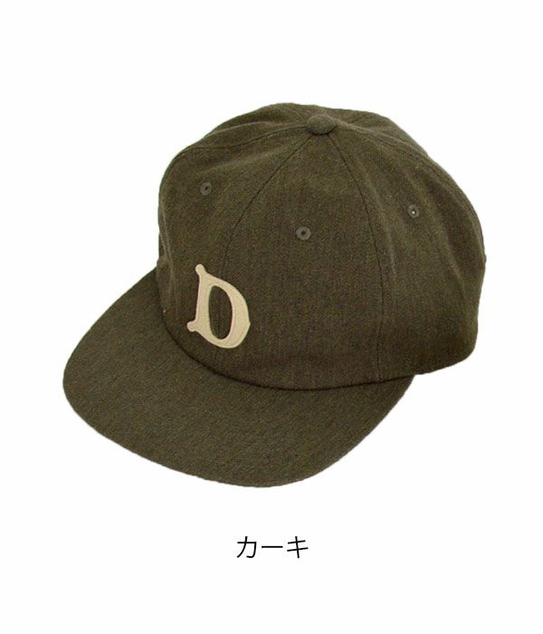 ザ エイチ ダブリュー ドッグ アンド カンパニー(THE H.W.DOG＆CO.)ベースボールキャップ "ベースボール"D-00001 カーキ