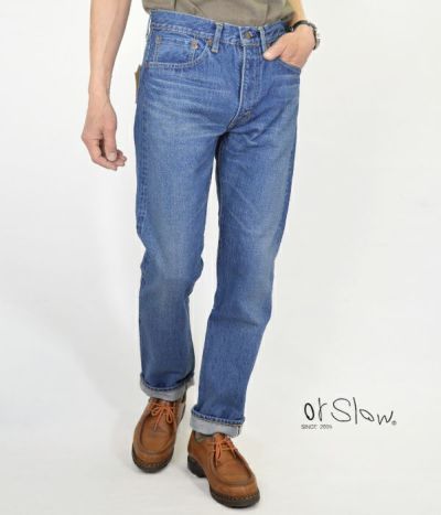 オアスロウ (orSlow) IVY FIT DENIM 107 2 YEAR WASH ジーンズ デニムパンツ 01-0107-84  の通販ならトップジミー