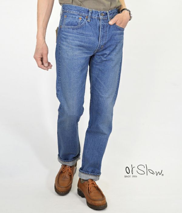 オアスロウ (orSlow) IVY FIT DENIM 107 2 YEAR WASH ジーンズ デニム  