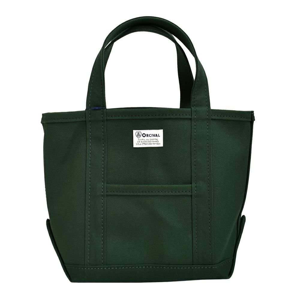 オーチバル/オーシバル (ORCIVAL) Tote Bag Small キャンバストートバッグ 小 マイバッグ エコバッグ OR-H0285KWC GREYISH GREEN MOSS GREEN