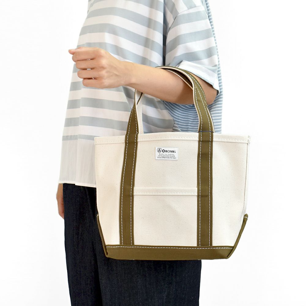オーチバル/オーシバル (ORCIVAL) Tote Bag Small キャンバストートバッグ 小 マイバッグ エコバッグ OR-H0285KWC RAIN BLUE