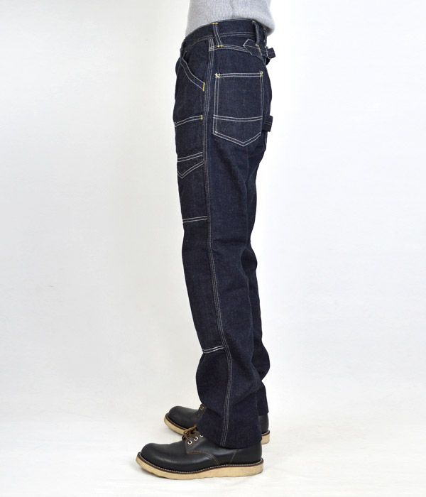 フリーホイーラーズ (FREEWHEELERS) -DERRICKMAN- OVERALLS 1920~1930s STYLE WORK CLOTHING デリックマン ダブルニーワークパンツ 2512004