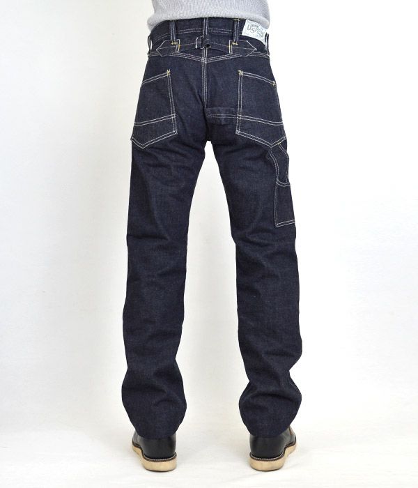 フリーホイーラーズ (FREEWHEELERS) -DERRICKMAN- OVERALLS 1920~1930s STYLE WORK CLOTHING デリックマン ダブルニーワークパンツ 2512004