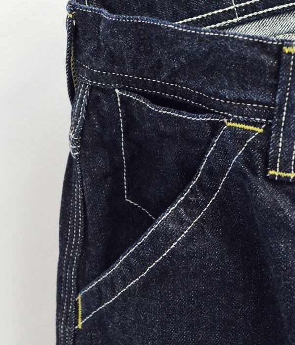 フリーホイーラーズ (FREEWHEELERS) -DERRICKMAN- OVERALLS 1920~1930s STYLE WORK CLOTHING デリックマン ダブルニーワークパンツ 2512004