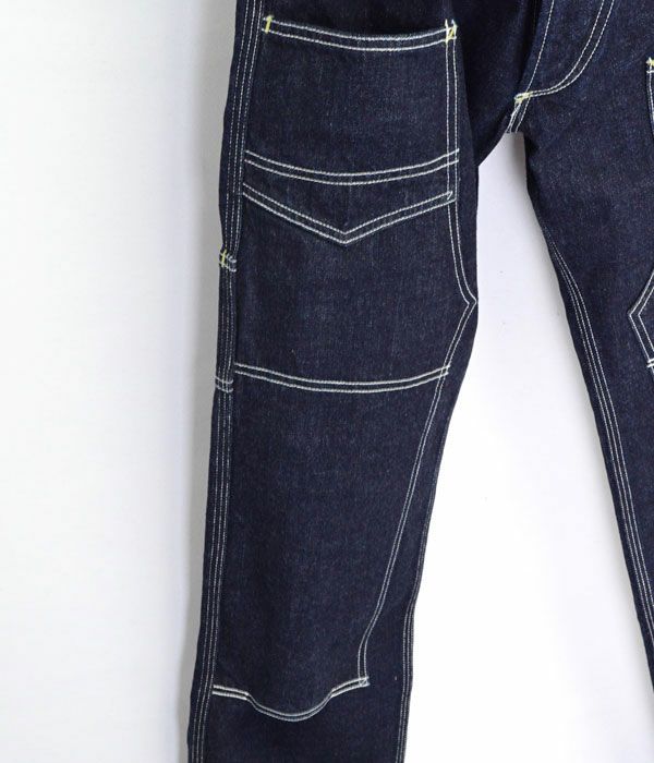 フリーホイーラーズ (FREEWHEELERS) -DERRICKMAN- OVERALLS 1920~1930s STYLE WORK CLOTHING デリックマン ダブルニーワークパンツ 2512004