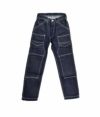 フリーホイーラーズ (FREEWHEELERS) -DERRICKMAN- OVERALLS 1920~1930s STYLE WORK CLOTHING デリックマン ダブルニーワークパンツ 2412004 13.5oz INDIGO DENIM