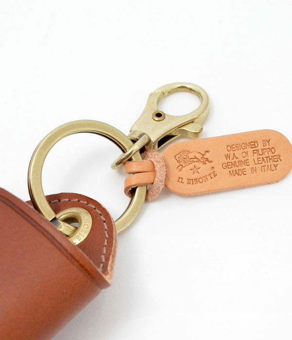 イルビゾンテ(IL BISONTE) レザーワイドキーケース 54324-0-4150 5432404150