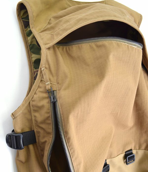 フリーホイーラーズ(FREEWHEELERS) -エクスペディション- バックパック ベストデザートカーキ1821018