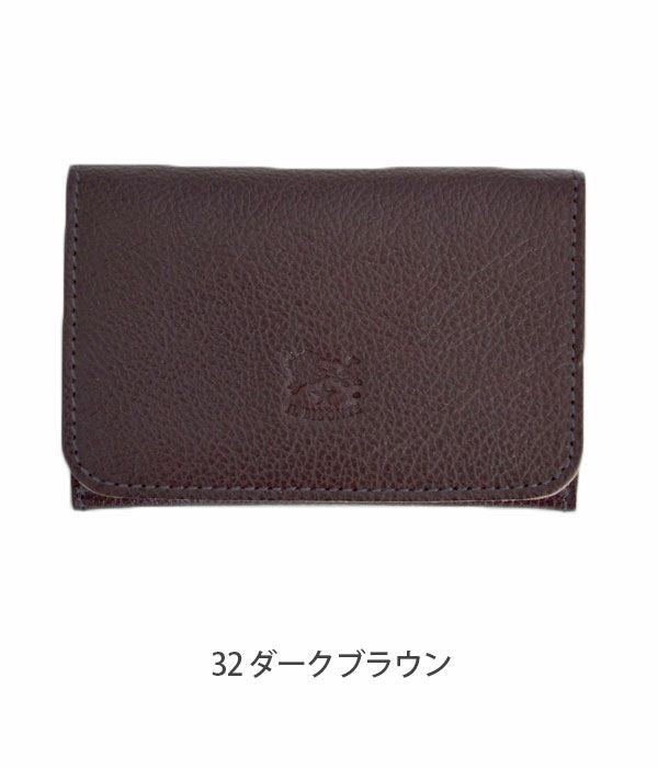 イルビゾンテ (IL BISONTE) レザー名刺入れ カードケース 41162-0 