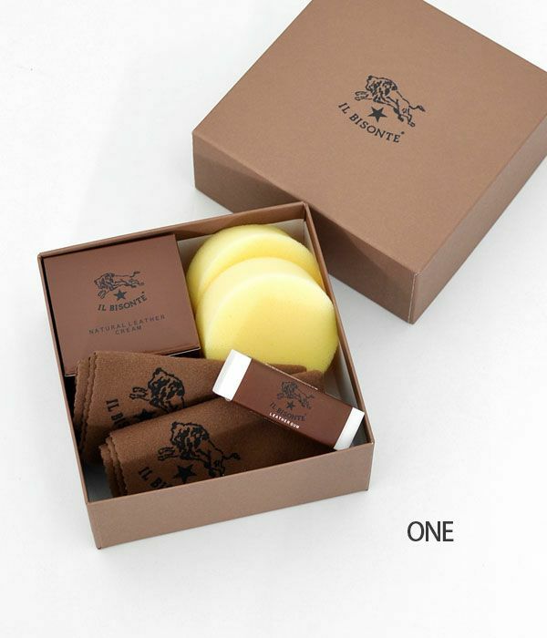 イルビゾンテ　財布　ケアクリームセット　未使用 イルビゾンテ (IL BISONTE) レザーケアクリームセット 54723-0