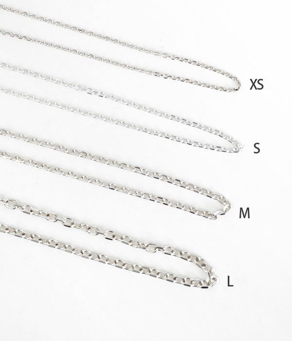 ラリースミス (LARRY SMITH) SV CHAIN S 50cm シルバーチェーン S  