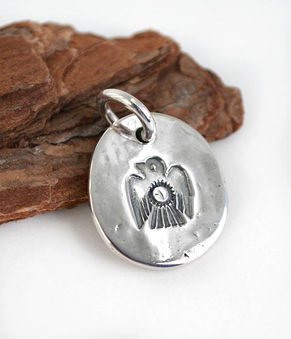 ラリースミス (LARRY SMITH) THUNDERBIRD STAMPED PENDANT ペンダント 
