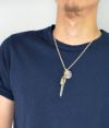 ラリースミス (LARRY SMITH) THUNDERBIRD STAMPED PENDANT ペンダントトップ サンダーバード メダル NL-0112