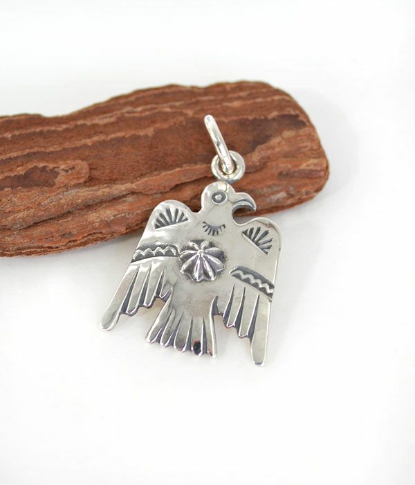 ラリースミス (LARRY SMITH) EAGLE HEAD PENDANT (18K GOLD ACCENT) 18  