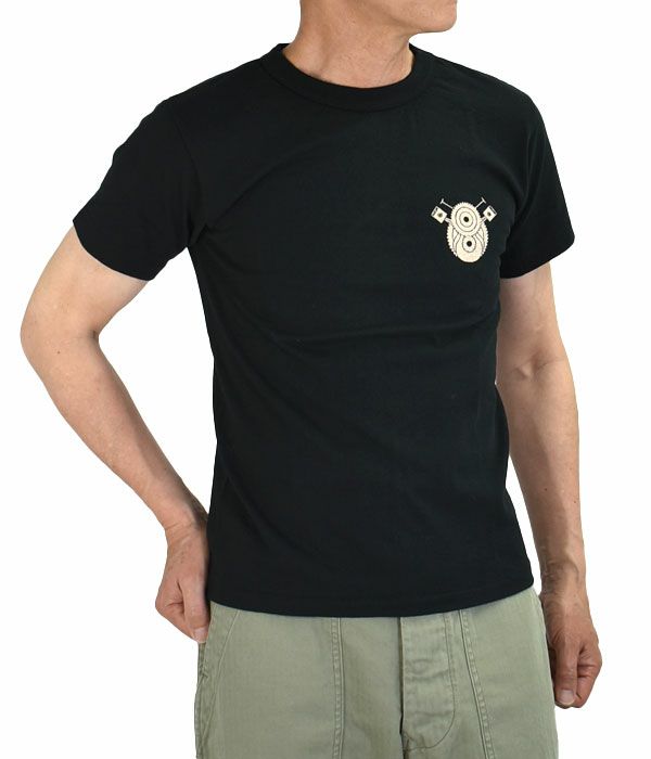 デラックスウエア(DELUXEWARE) V8 半袖プリントTシャツ MTG-1803