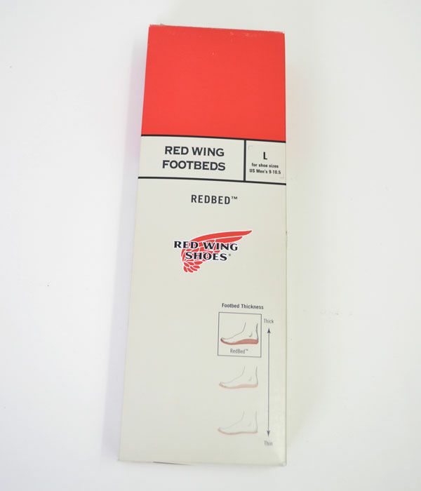 レッドウィング(RED WING) レッドベッド・フットベットインソール 中敷 厚手96319
