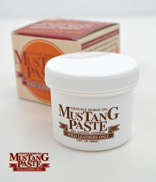 マスタングペースト(MUSTANG PASTE) レザーメンテナンスホースオイル