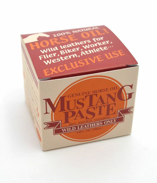 マスタングペースト(MUSTANG PASTE) レザーメンテナンスホースオイル