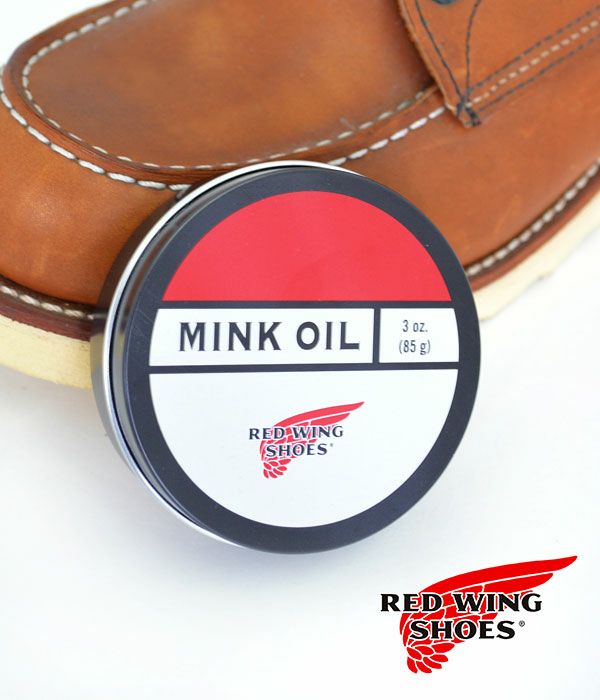 レッドウィング
(RED WING)
MINK OIL
ミンクオイル
純正 ケア用品
97105