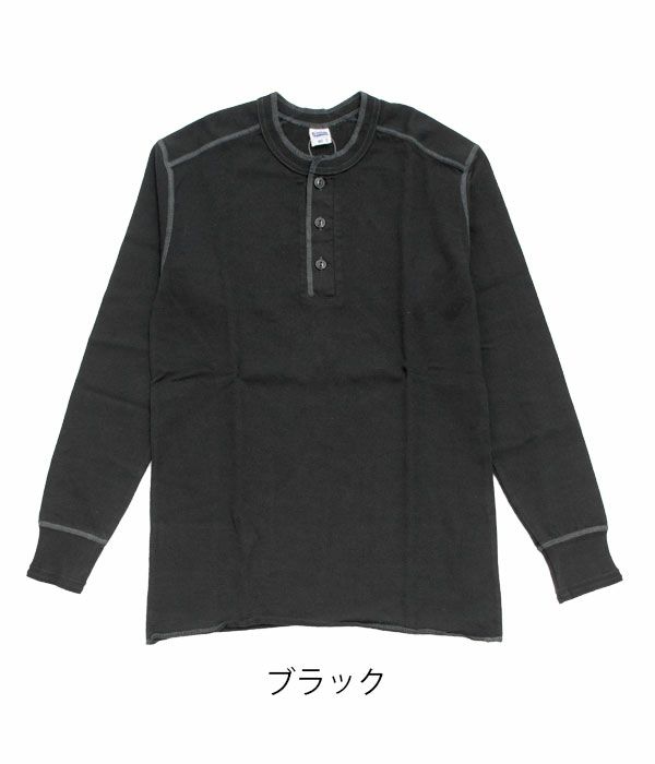 フェローズ (PHERROW'S) PCT2 ヘンリーネック ロングスリーブ T