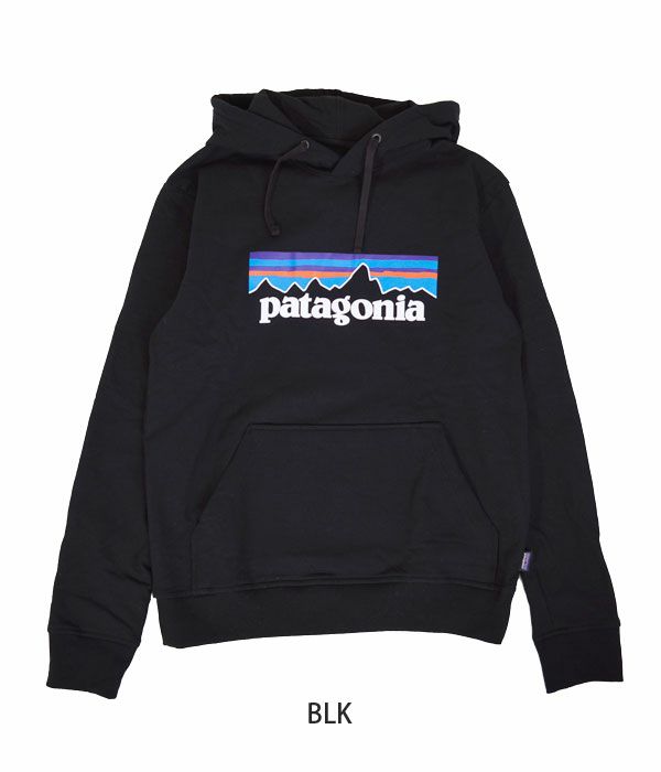 パタゴニア (PATAGONIA) M'S P-6 LOGO UPRISAL HOODY スウェットパーカー 39539 BLK