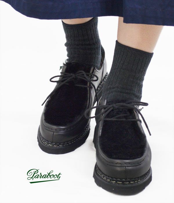 有名人芸能人 Paraboot Bshopパラブーツ/ミカエル希少サイズparaboot Michael パラブーツ ラパン ミカエル- レディース