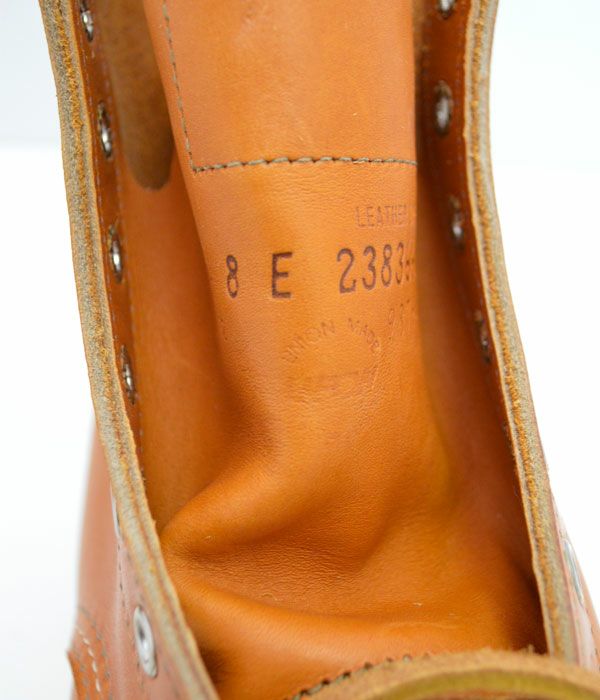 レッドウィング (RED WING) アイリッシュセッター 6インチ モックトゥ ゴールドラセット セコイア No.9875 犬タグ ブーツ 9875